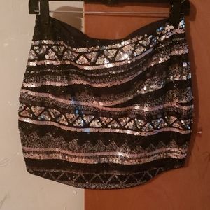 Sequin skirt